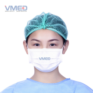 Masque de protection du visage de laboratoire chirurgical blanc